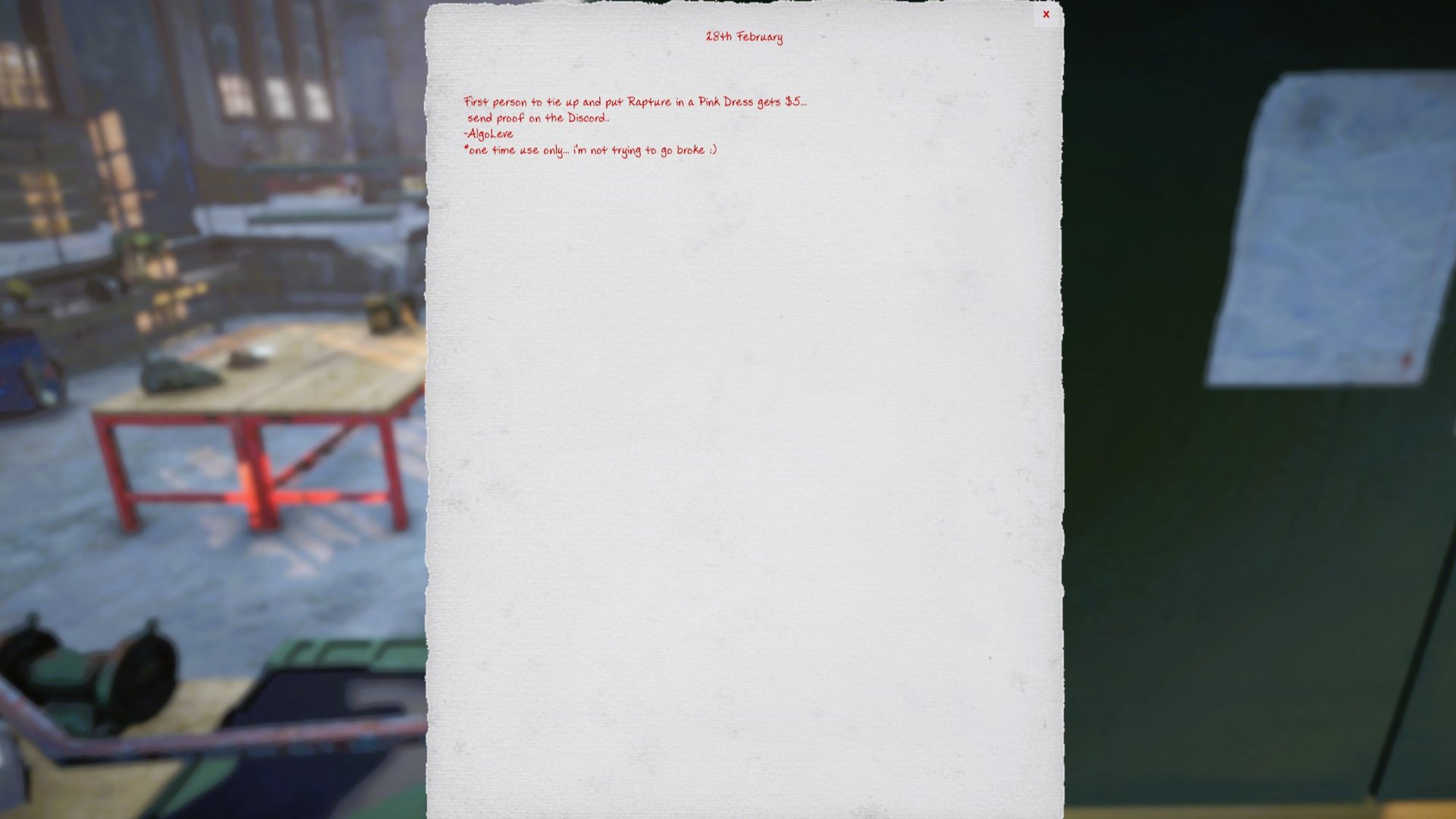 Survivor Inkpen Notes